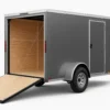 6x10 Single Axle Enclosed Cargo Trailer