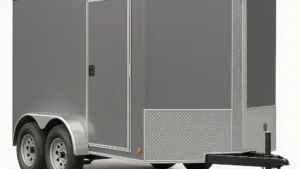 6×10 Tandem Axle Enclosed Cargo Trailer