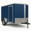 6x12 Single Axle Enclosed Cargo Trailer