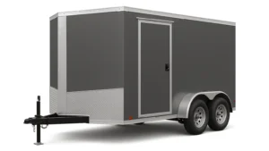 6×12 Tandem Axle Enclosed Cargo Trailer