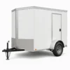 6×14 Single Axle Enclosed Cargo Trailer