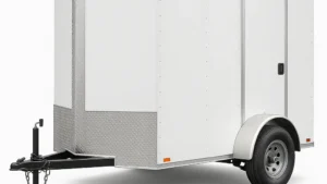 6×14 Single Axle Enclosed Cargo Trailer