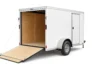 6×14 Single Axle Enclosed Cargo Trailer