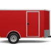 7×10 Single Axle Enclosed Cargo Trailer