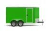7×10 Tandem Axle Enclosed Cargo Trailer