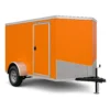 7×12 Single Axle Enclosed Cargo Trailer