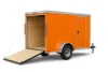 7×12 Single Axle Enclosed Cargo Trailer