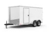 7×14 Tandem Axle Enclosed Cargo Trailer
