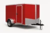 7×18 Tandem Axle Enclosed Cargo Trailer