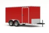 7×18 Tandem Axle Enclosed Cargo Trailer