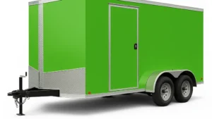 7×20 Tandem Axle Enclosed Cargo Trailer