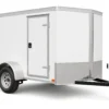 6x8 Single Axle Enclosed Cargo Trailer