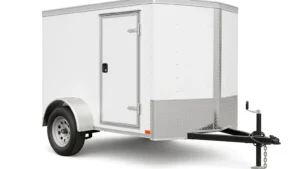 6x8 Single Axle Enclosed Cargo Trailer