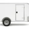 6x8 Single Axle Enclosed Cargo Trailer