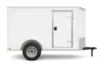 6x8 Single Axle Enclosed Cargo Trailer