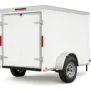 6x8 Single Axle Enclosed Cargo Trailer