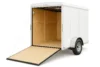 6x8 Single Axle Enclosed Cargo Trailer